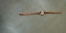 Relojes de pulsera pequeños de acero inoxidable para mujer, pulsera femenina de oro rosa de lujo, de diamantes, regalos, 1 Uds.