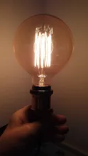 Edison-Bulb Ampoule Filament Indoor-Decor Incandescent E27 Retro Vintage 220v 40w