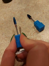 Brocas de carburo de tungsteno para uñas, fresas rotativas para manicura eléctrica, accesorios de herramientas de arte de uñas, 1 Uds.