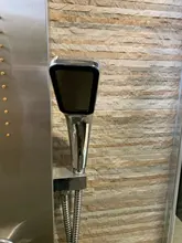 Shower-Head Nozzle Rainfall Water-Saving 300-Holes High-Pressure ZENBEFE One-Key-To-Stop-Water