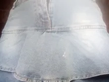 Falda de pantalones cortos de mezclilla Retro para mujer, ropa de calle, faldas cortas de mujer, Vaqueros informales que combinan con todo, vestido de bola elástico, Saia, 2020