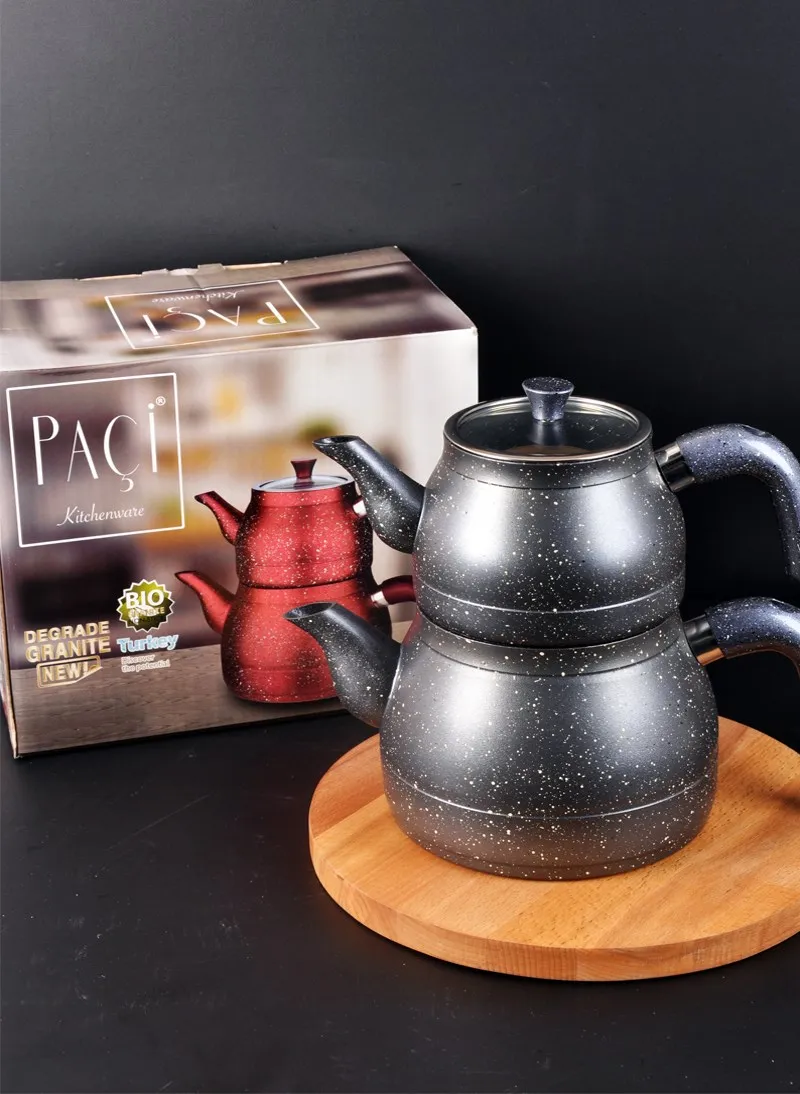 Turkish Teapot Set bio Granite Tea Pot Kettle Boiler Tea Potwater Boilerturkish Traditional