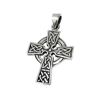 

Pendant 925 Sterling silver m Celtic Cross 28mm. [AB5279]