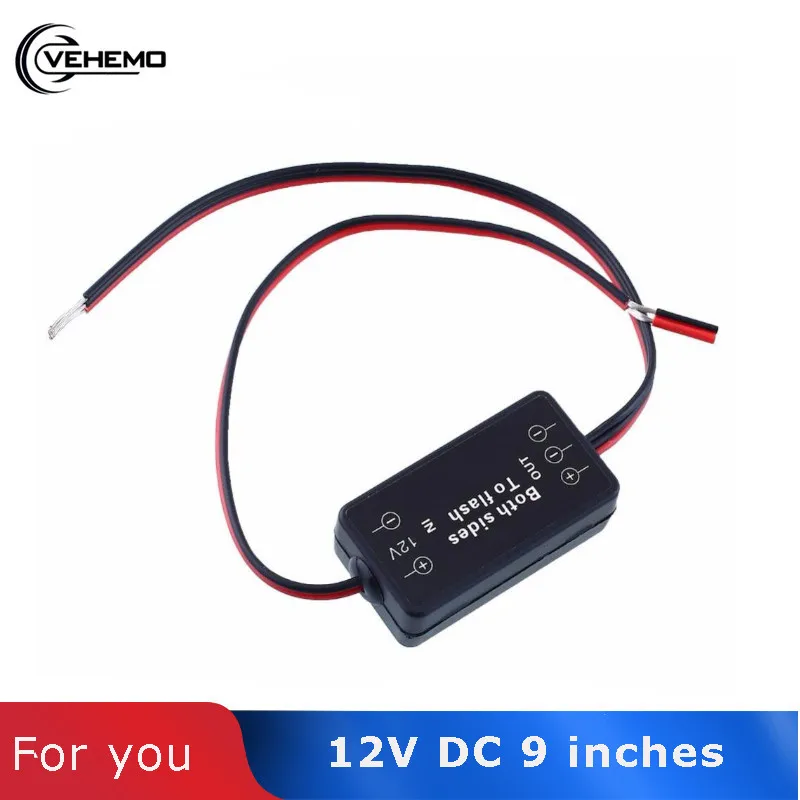 Strips LED DRL 12V Left//Right Car Truck Strobe Flash Module Box For Fog Lights