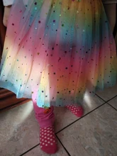 Faldas de tutú con estampado de estrellas para niñas y mujeres, faldas de Princesa con degradado para fiesta de baile y Ballet