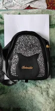 Mochila pequeña para niña, bolso de hombro con lentejuelas brillantes, Mini mochila multifunción para Niña y Adolescente, 2020