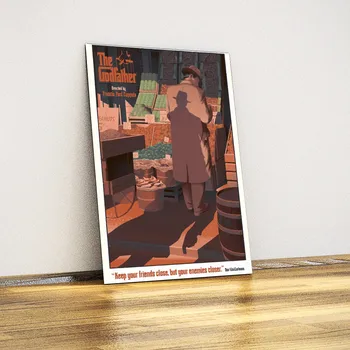 

Godfather 1 - Metal Poster