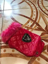 New Arrival Noble Pet Dogs Winter Vest Coat Fur Collar Russia Classic Dogs Clothing Soft