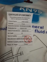 Mascarillas faciales KN95 CE FFP2 con 5 capas de filtro, máscara protectora para el cuidado de la salud, transpirable, 95%