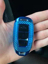 Funda protectora para llave de coche, accesorios para Hyundai i30 Ix35 Encino Azera Accent TM Palisade Santa Fe, decoración automática