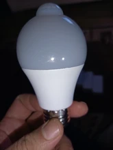 Bulb Led-Lamp Wall-Light Toilet Motion-Sensor Bathroom-Stairs E27 Outdoor Home Warm White