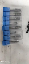 8 unids/set 6mm-12mm carburo de tungsteno Burr poco de grabado CNC 1/4 Rotary Cutter archivos gran oferta