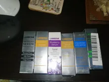 LANBENA-suero de ácido hialurónico, suero con vitamina C, oro de 24 quilates, tratamiento de poros, suero facial, 4 Uds.