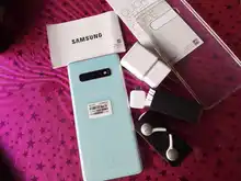 Samsung Galaxy S10 + S10 más G975U G975U1 512GB ROM 8GB RAM Octa Core 6,4 Snapdragon 855 NFC LTE Original desbloqueado teléfono móvil