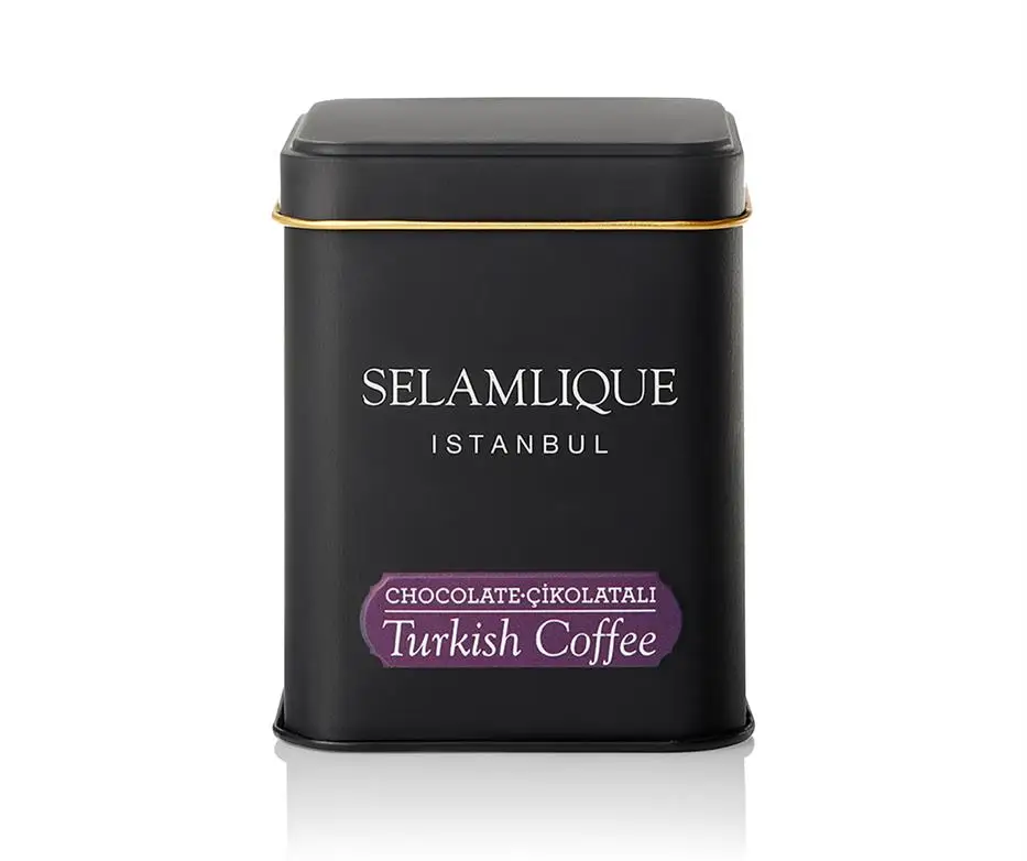 Selamlique шоколадный турецкий кофе 125гр. (4 40 унций) | жерновой молотый 100% Arabica
