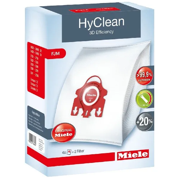 Набор пылесборники+ фильтры Miele FJM HyClean 3D Efficiency(41996571 D
