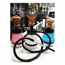 Mini shisha on sale portable hookah foldable narigle with bag travelling small hookah shisha pocket