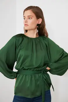 

Trendyol Waist Shirred Bluz TWOAW21BZ0223