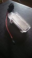 2x 12V Car LED Courtesy Door Projector Light For Audi A3/A4/A6/VW/Skoda Foot Nest Nest