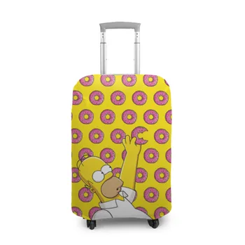 

Suitcase cover 3D donuts Homer Simpson