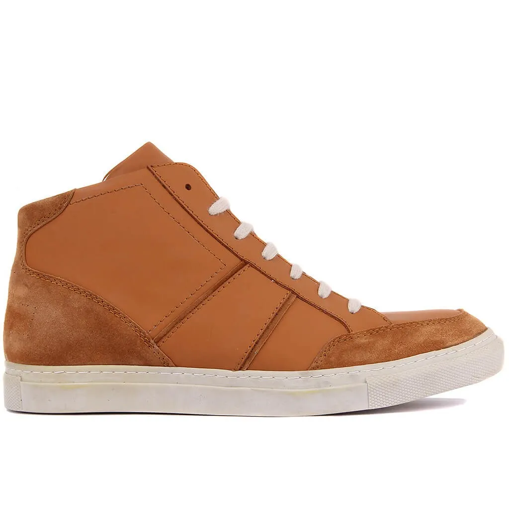 

Sail-Lakers Taba Suede Leather Lace-Up Men Boots