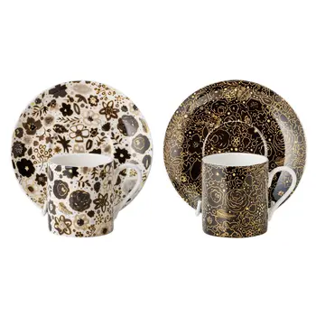 

Coffee pair Pilli black 120 ml (set of 2 pairs)