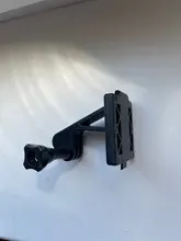 Soporte adaptador de cámara para casco táctico, Base de adaptador de casco portátil de nailon ligero, soporte fijo para cámara de teléfono móvil Gopro