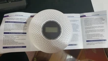 Detector de humo combinado, Detector de monóxido de carbono con pantalla, con batería, Sensor de alarma