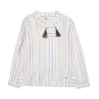 

Brand: Ao76 - Genre: Girl Category: Blouses- Made in…Color: white, Size: 10Y