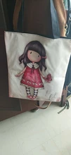 Bolso de diseñador para mujer, bolsa de hombro de lona duradera de alta calidad con estampado de dibujos animados, bolso escolar para chicas