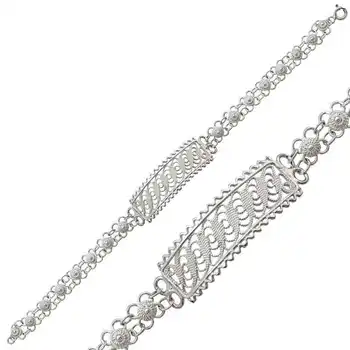 

KUTAYDAN 925 Sterling Silver Beypazarı Filigree Bracelet