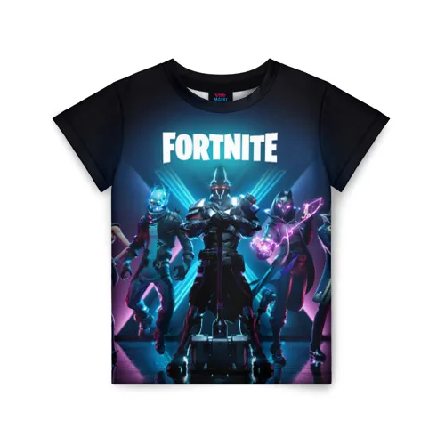 Camiseta infantil 3D Fortnite - AliExpress