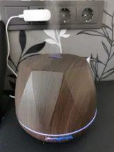 Diffuser Air-Humidifier Essential-Oil Remote-Control 500ML LED