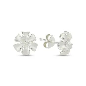 

Angemiel 925 Silver Flower Earrings