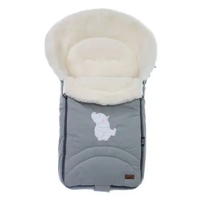 Конверт зимний меховой Nuovita Tundra Bianco(Grigio/Серый