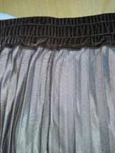 Falda plisada de terciopelo para mujer falda larga clásico informal de cintura alta color gris y coreano para fiesta y escuela 2020