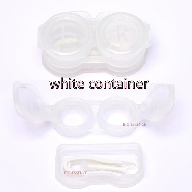 Pocket Mini Contact Lenses Box Travel Kit Lenses Container Stick Tweezer Contact Case contact lenses tools