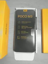 POCO-teléfono inteligente M3, versión Global, Snapdragon 662, Octa Core, 4GB RAM, 128GB ROM, batería de 6000mAh, cámara de 48MP