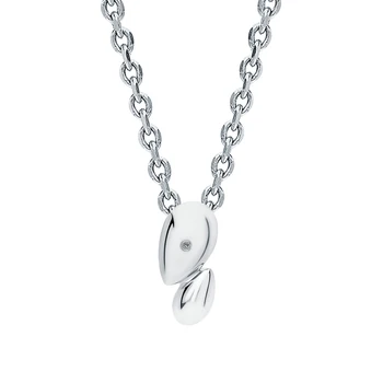 

Silver Pendant with diamonds sunlight sample 925