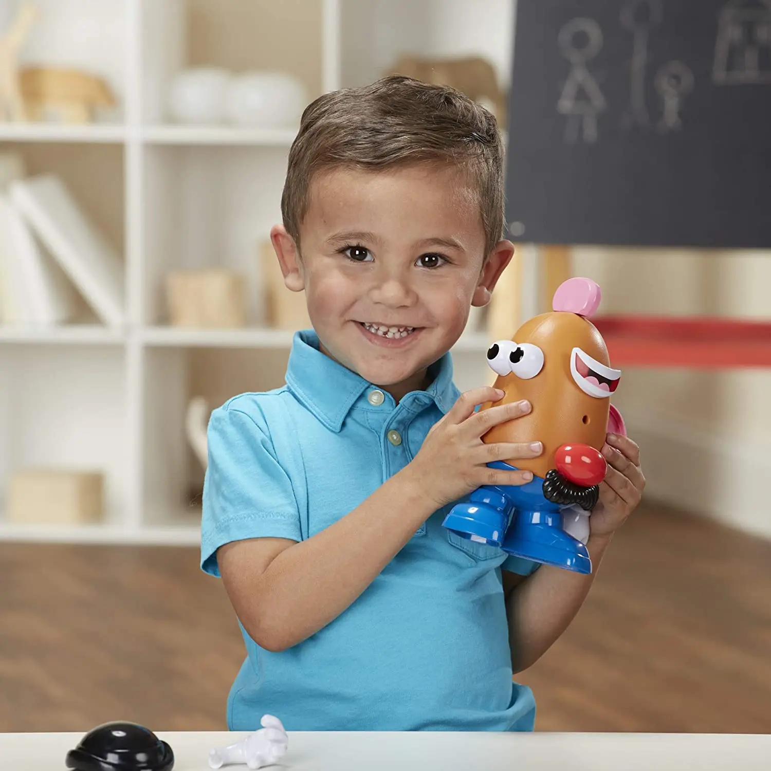 Hasbro-Playskool con cabeza de niños y niñas, juguete para niños, de cumpleaños, marca de calidad _ - Mobile