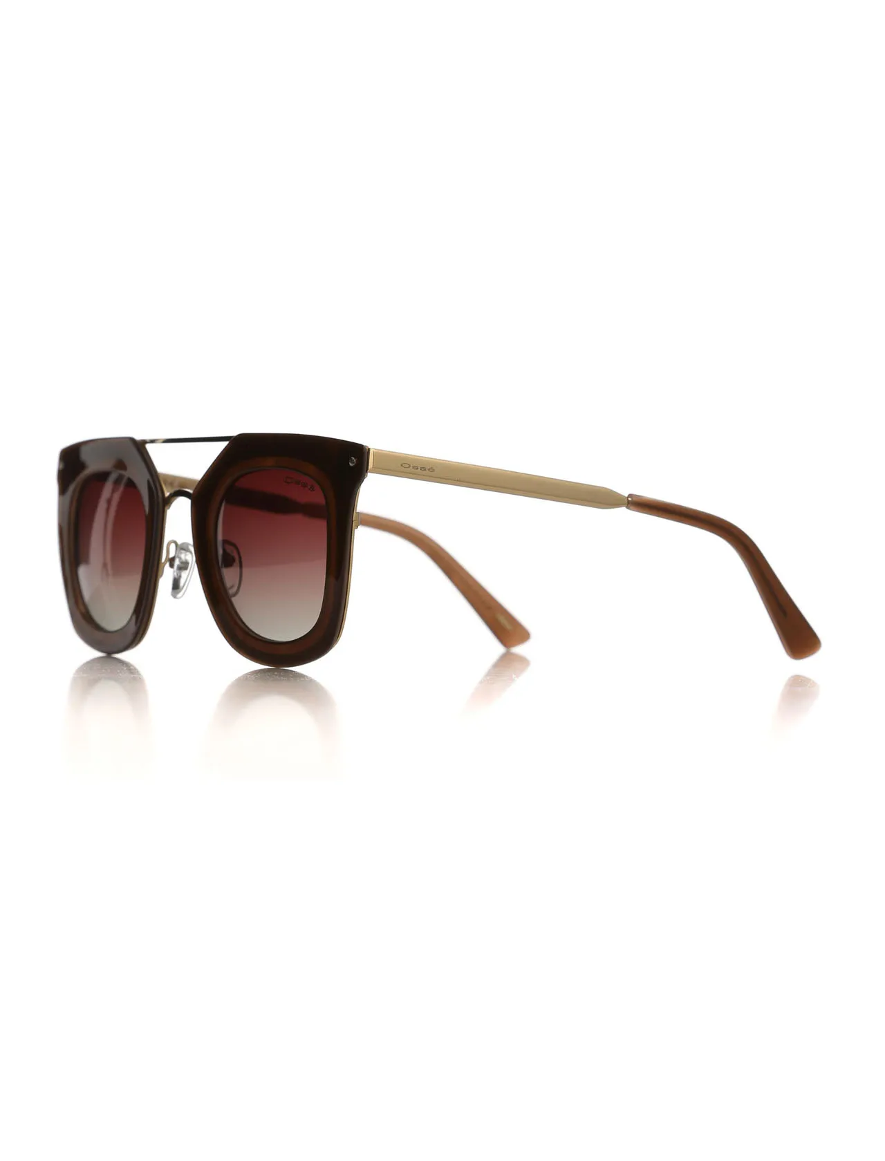 

Women's sunglasses os 2166 01 bone Brown organic square square 47-29-145 osse