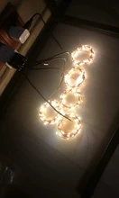 Strip-Light Garland Battery Party-Decoration Led Fairy Cooper-Wire Holiday Wedding 3AA