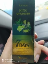 Suero para el crecimiento del cabello de jengibre, tratamiento para la pérdida del cabello con Spray, aceite esencial para el crecimiento del cabello Germinal efectivo en 7 días, cuidado del cabello para hombres y mujeres, 30ml