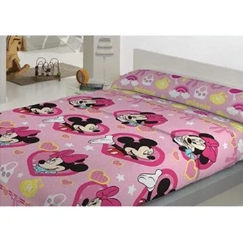 

Set CORAL Sheets Disney Minnie Mouse HAPPY Pink 90x190/200 cm
