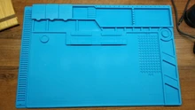 Alfombrilla de Trabajo de Reparacion de Telefonos Moviles Aislamiento Térmico de Protección Anticalor para Estación de Soldadura BGA