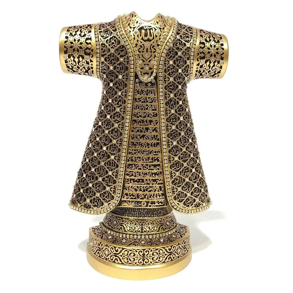 

Kaftan Ayetel Kursi Trinket Silver Gold Trinket Holy Place Trinket Model Houseware Souvenir Islamic Gift Muslim Gift 25 cm