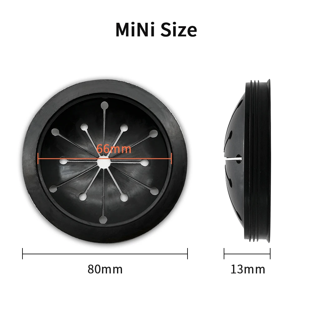 2 упаковки для удаления мусора брызговик защита для раковины, для замены пищевых отходов, для кухни, 8 см X 1,3 см