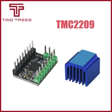 Mks tmc2209 v2.0 tmc2208 stepstick 2.5a uart motorista de motor passo ultra silencioso para gen_l robin nano skr v1.3 mini e3 para ender 3