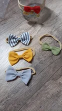 3 unids/lote lindo bebé diadema chica Nylon bandas para la cabeza turbante diademas para recién nacidos cintas para niños bebé accesorios para el pelo