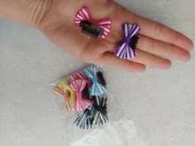 Pinzas para el pelo con estampado de flores, fresa, sonrisa, dibujos animados para bebés, Mini pestillo fino, Wisp, lazo para recién nacido, horquilla infantil, 10 Uds.